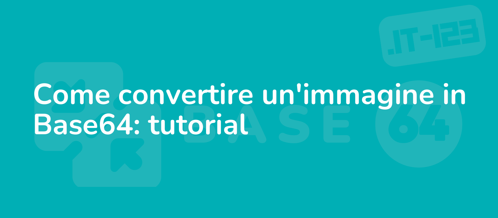 detailed tutorial with step by step instructions on converting an image to base64 format featuring a computer screen with coding and a vibrant color scheme